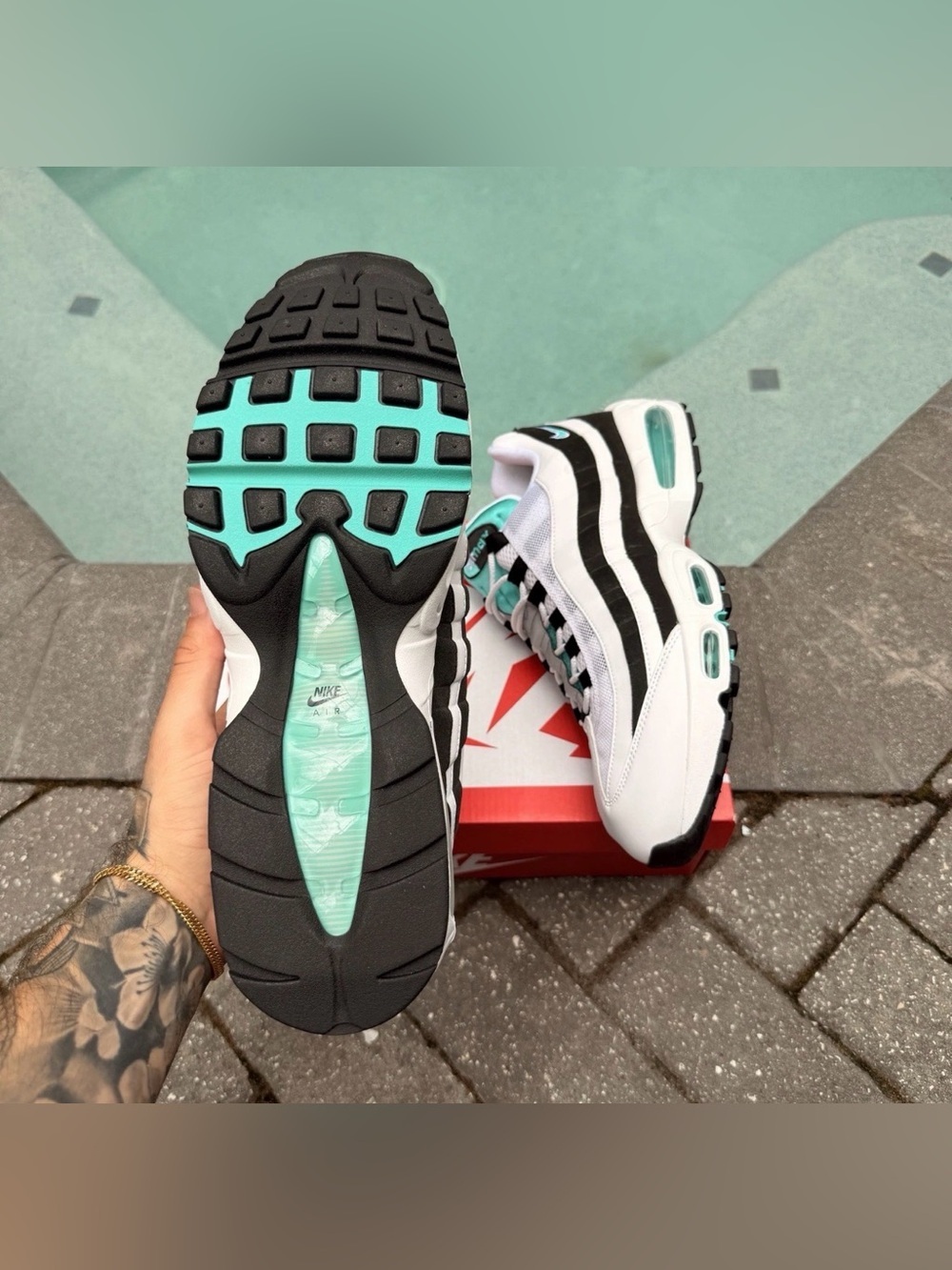 NIKE AIR MAX 95 OG ‘BLACK BORDER’ 2025 | IM7409-100 MENS SIZE 14MEN - Picture 5 of 6